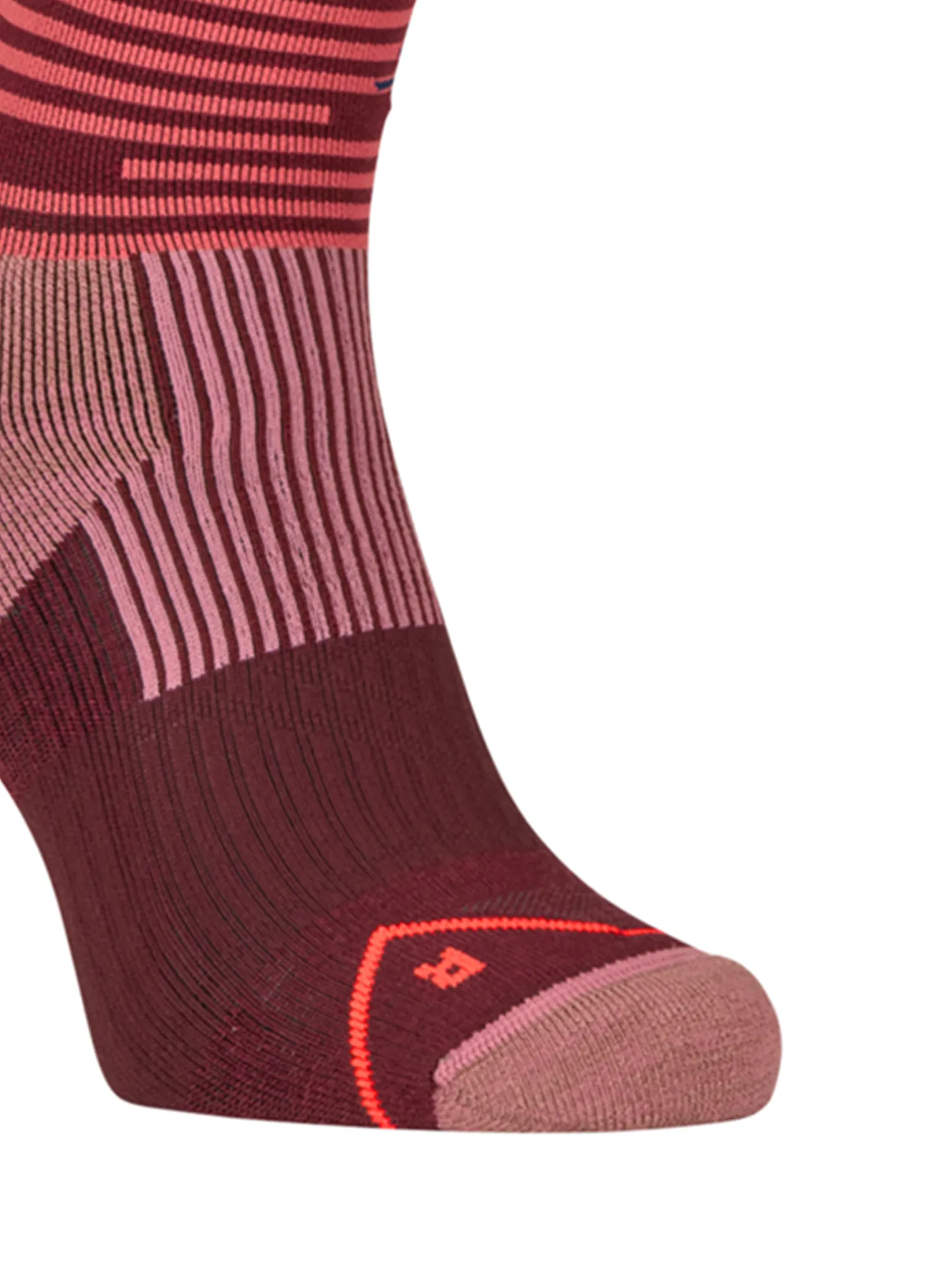 Trekové ponožky dámske Ortovox All Mountain Long Socks - winetasting