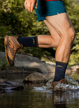 Trekové ponožky Darn Tough Hiker Boot Midweight with Full Cushion - eclipse