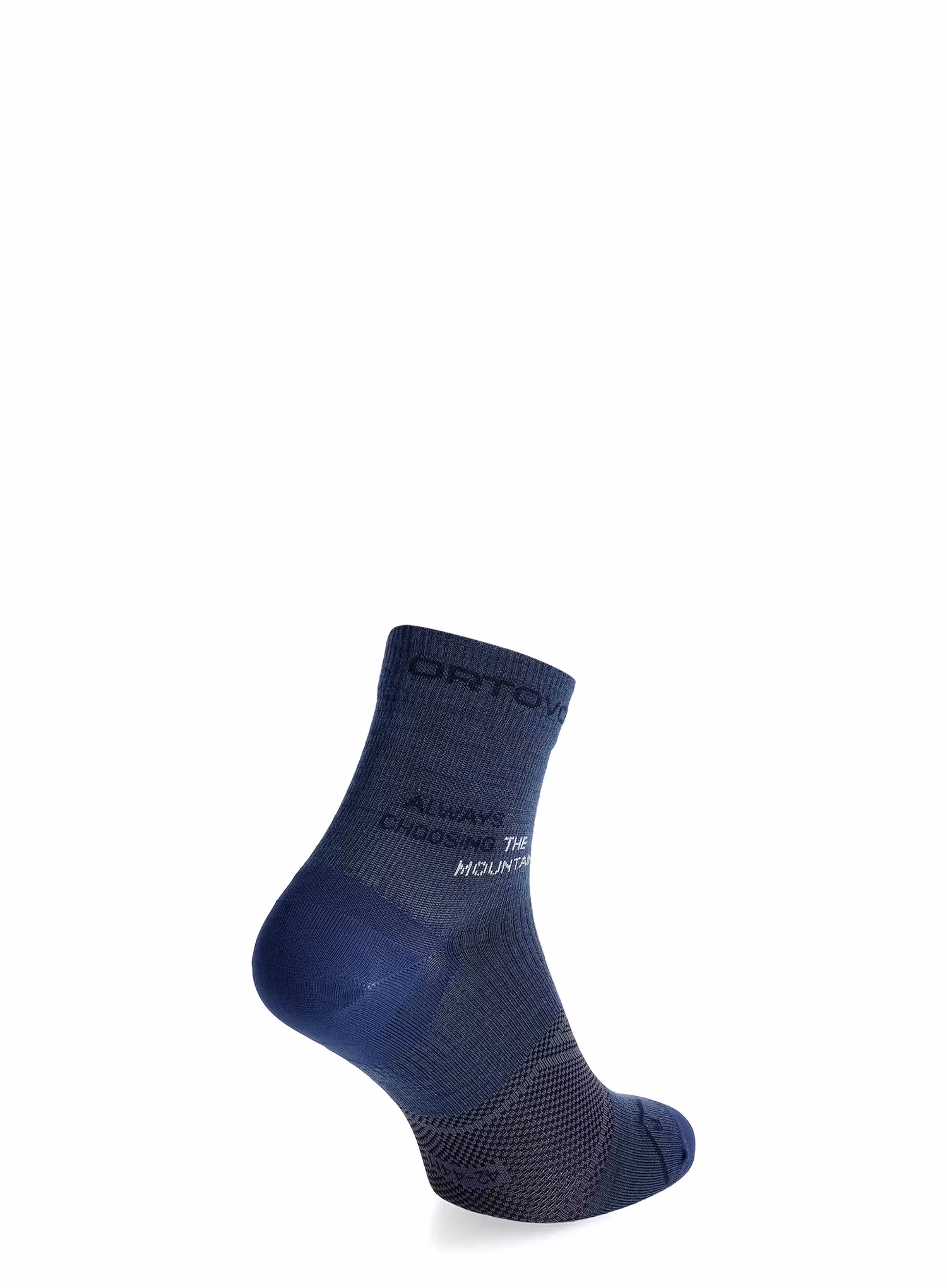 Trekové ponožky Ortovox Alpine Light Quarter Socks - blue nunatak