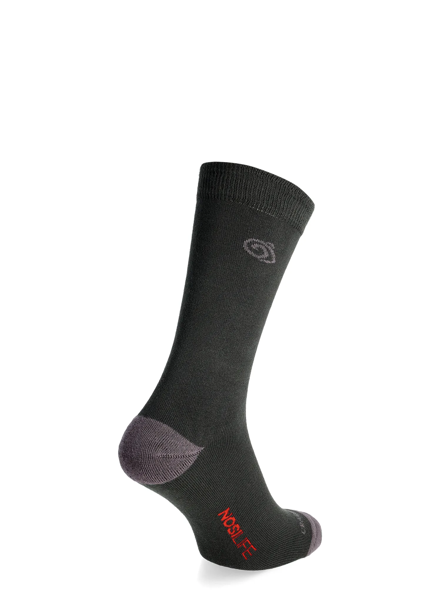 Turistické ponožky Craghoppers NosiLife Travel Single Pack Socks - black pepper/mid grey
