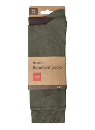 Turistické ponožky Craghoppers NosiLife Travel Twin Pack Socks - woodland green/wild olive