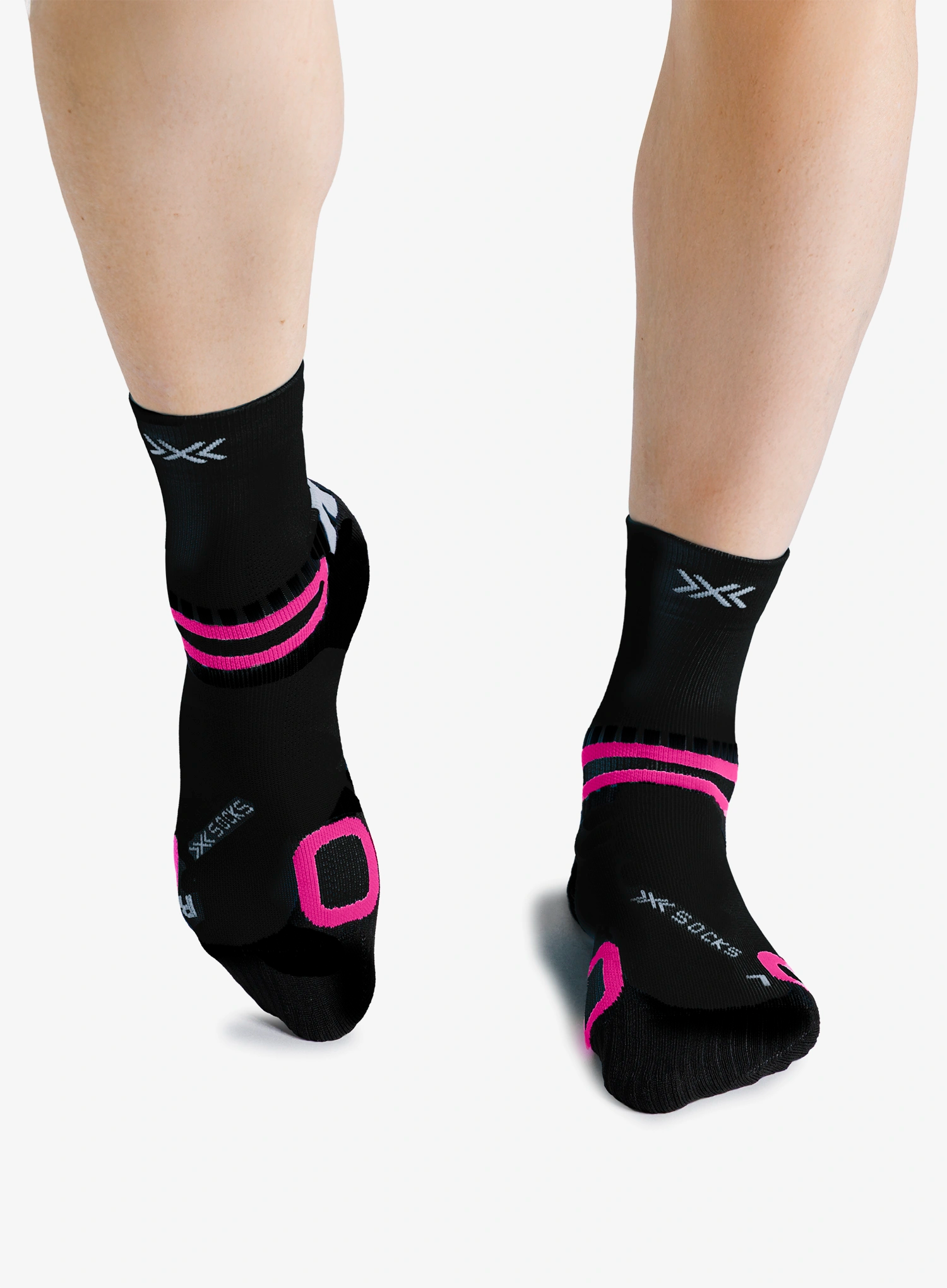 Turistické ponožky X-Socks Hike Discover Ankle - x black