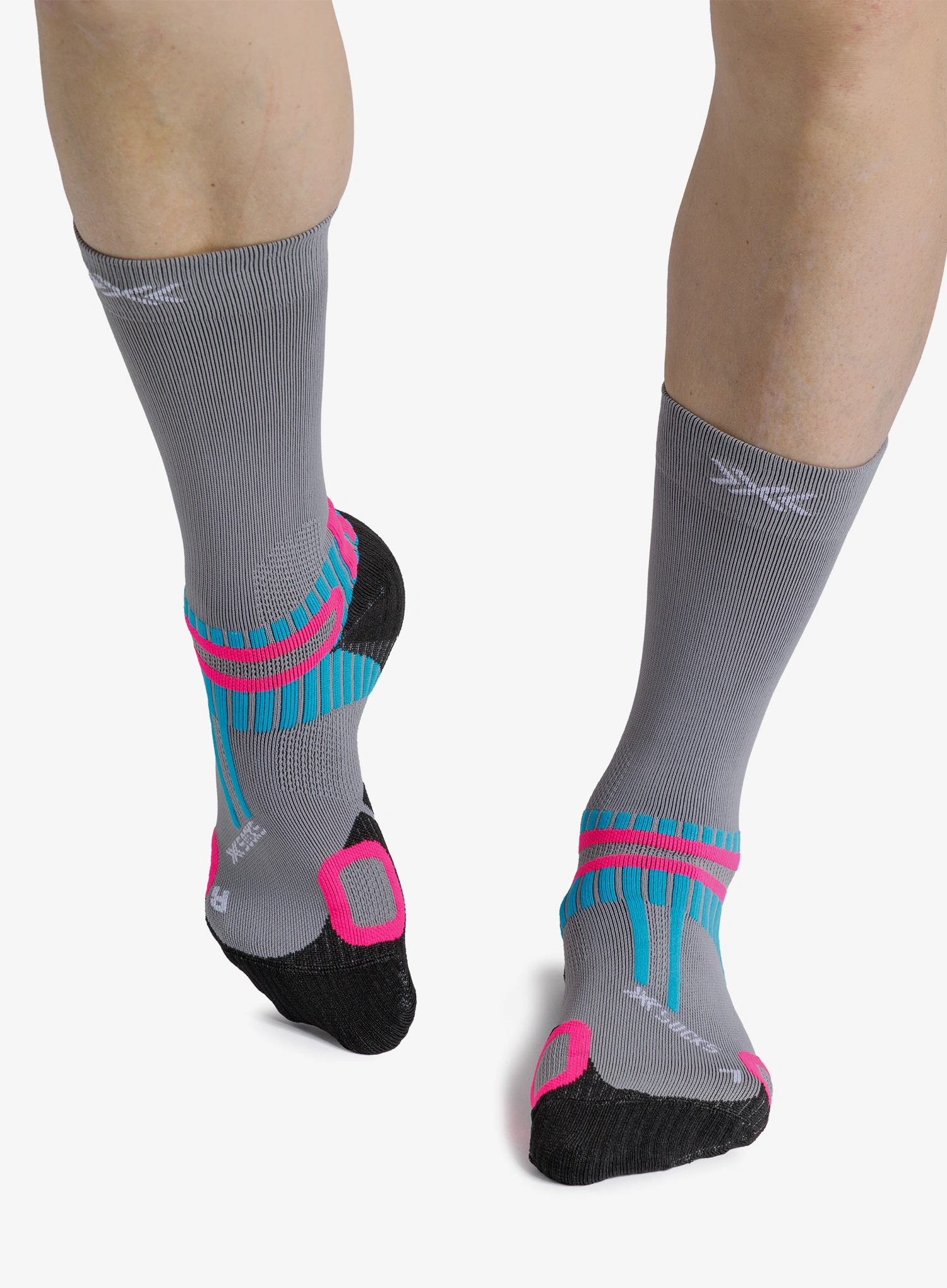 Turistické ponožky X-Socks Hike Perform Crew - clay grey