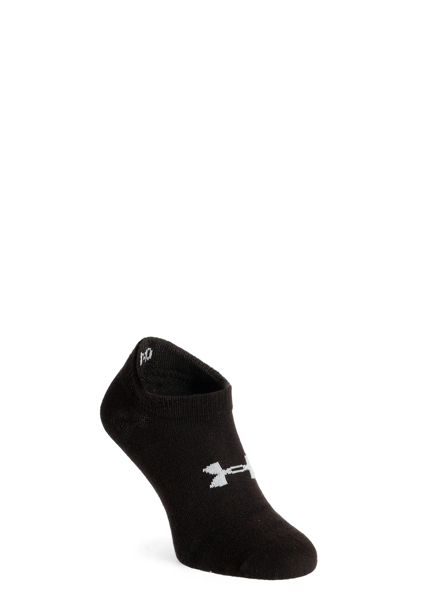 Ponožky Under Armour Essential 6-Pack No Show Socks - black/black/halo gray