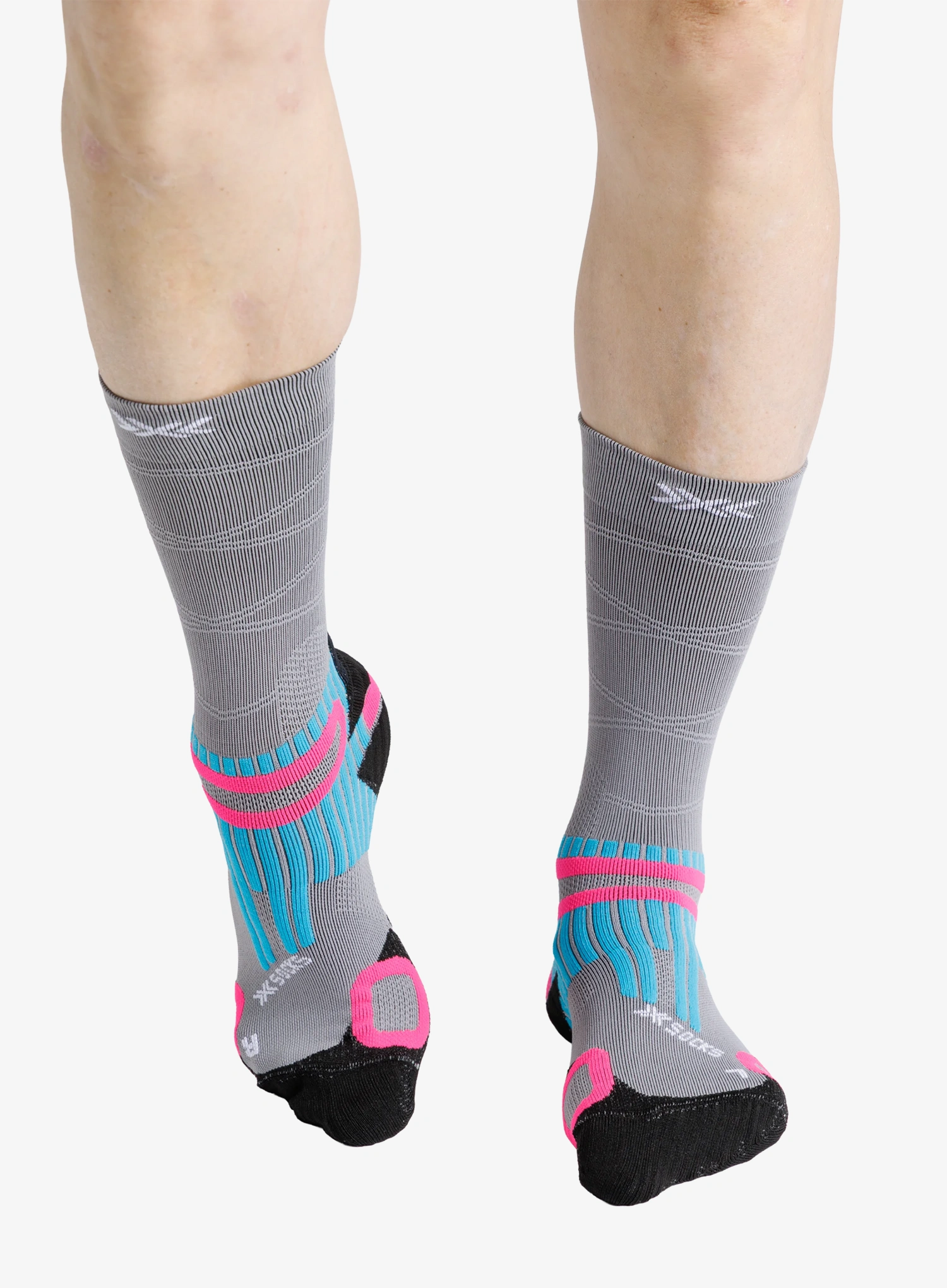 Ponožky X-Socks Hike Anatomix Crew - clay grey