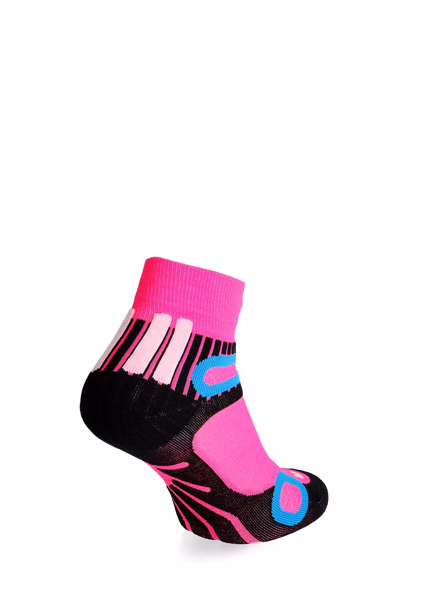 Ponožky X-Socks Hike Discover Ankle - fluo pink frog