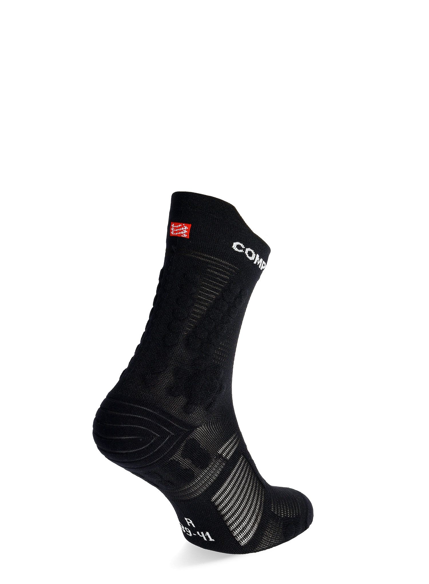 Ponožky na behanie Compressport Pro Racing Socks v4.0 Trail - black