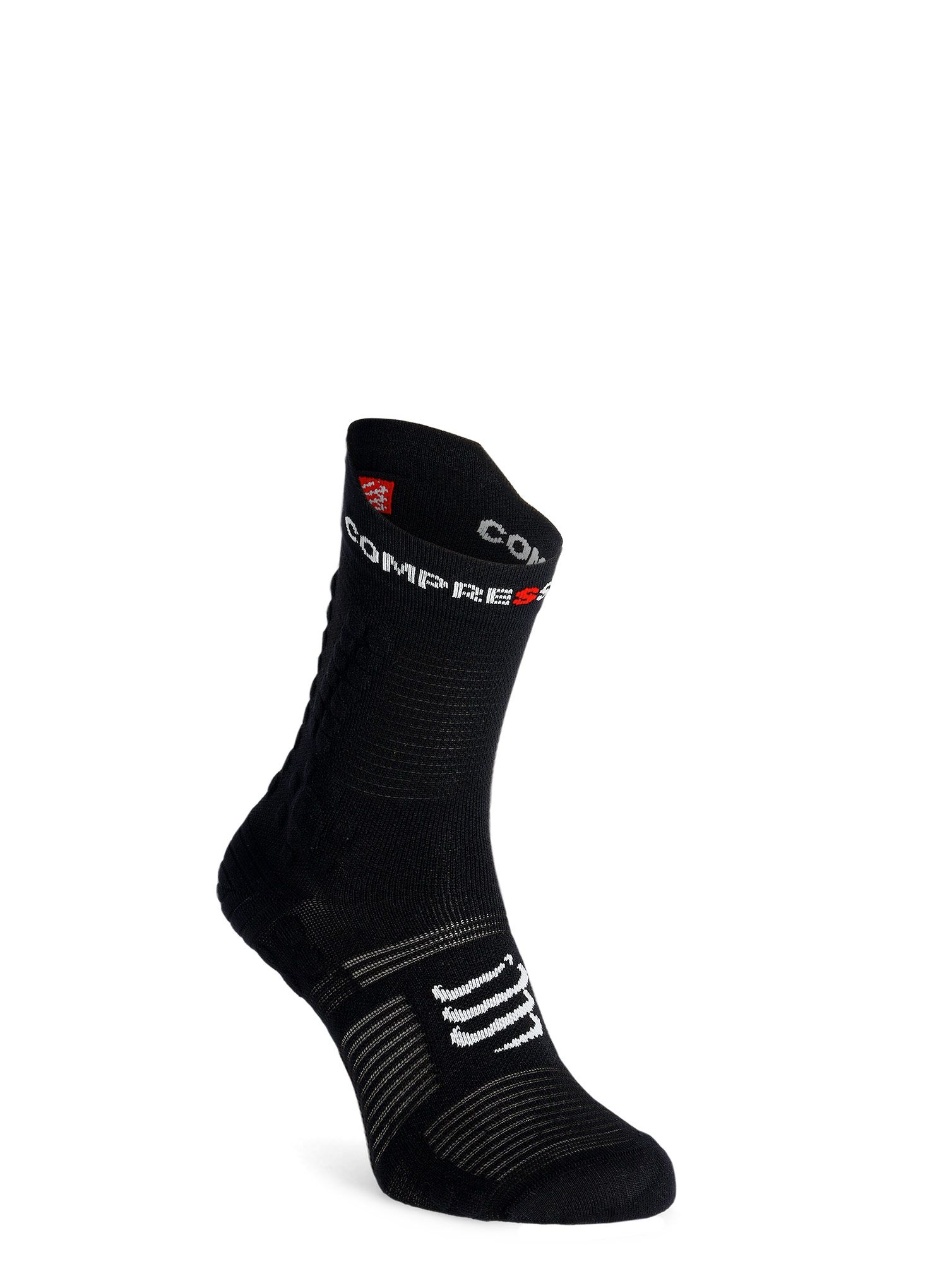 Ponožky na behanie Compressport Pro Racing Socks v4.0 Trail - black