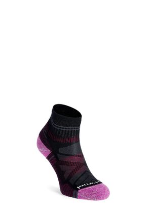 Dámske ponožky Smartwool Hike Light Cushion Ankle Socks - black