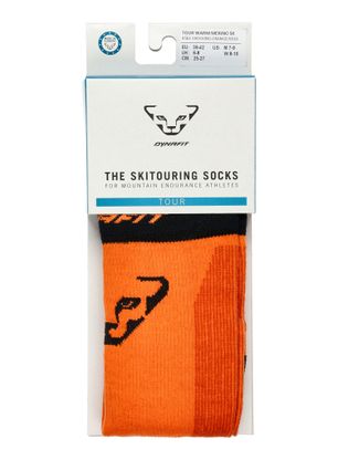 Skialp ponožky Dynafit Tour Warm Merino Socks - shocking orange