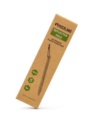 Kolíky do stanu Rockland Reflective Pegs 6 pcs set