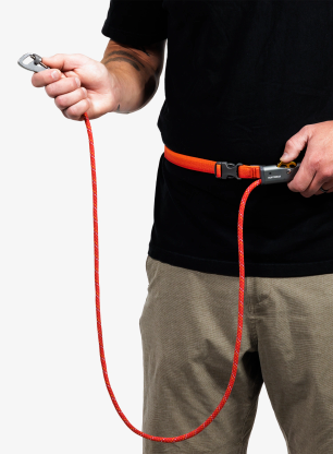 Vodítko pre psa Ruffwear Hitch Hiker Leash - red currant