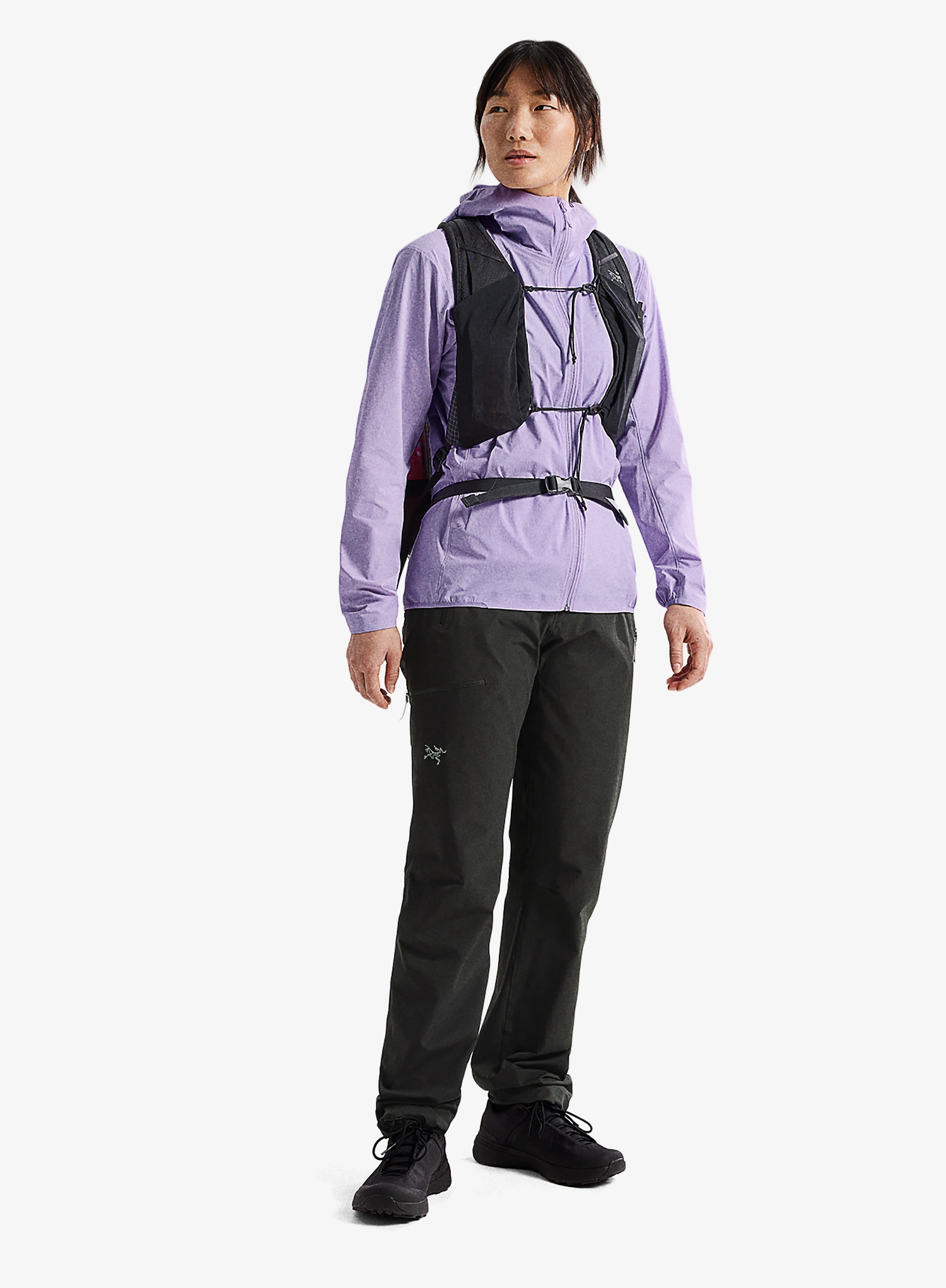 Softshellová bunda dámska Arcteryx Gamma Lightweight Hoody - mallow