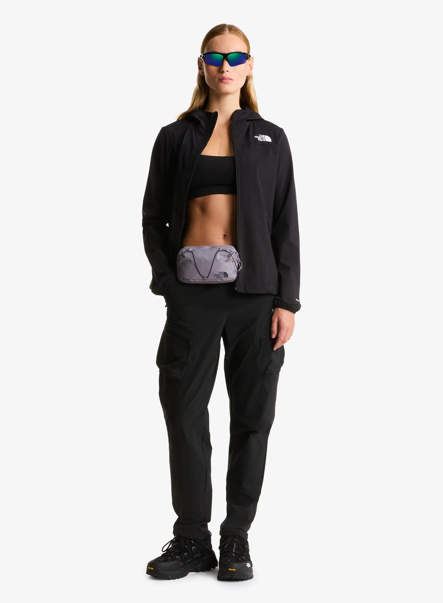 Softshellová bunda dámska The North Face Nimble Hoodie 2 - tnf black