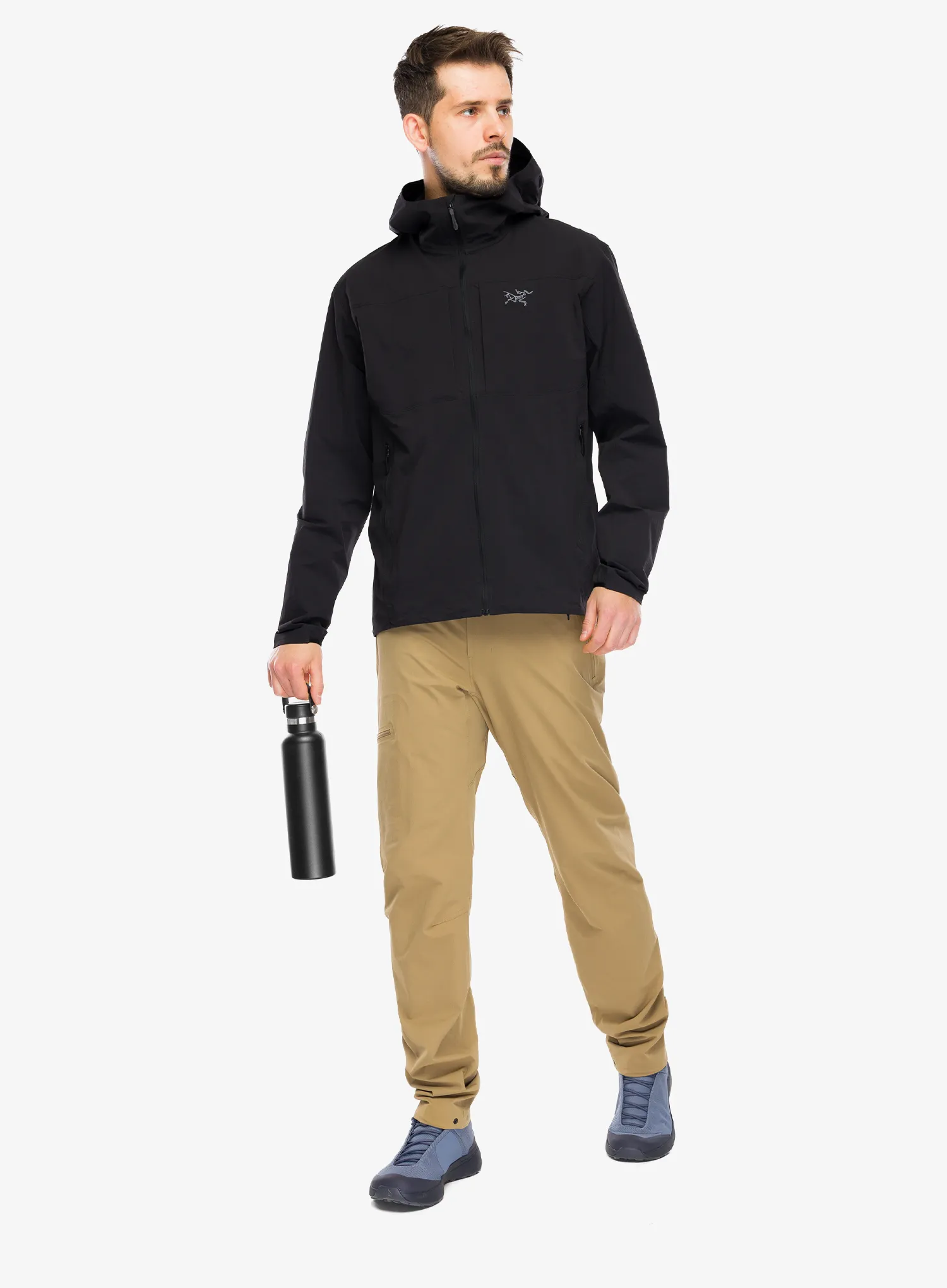 Softshellová bunda Arcteryx Gamma Lightweight Hoody - black