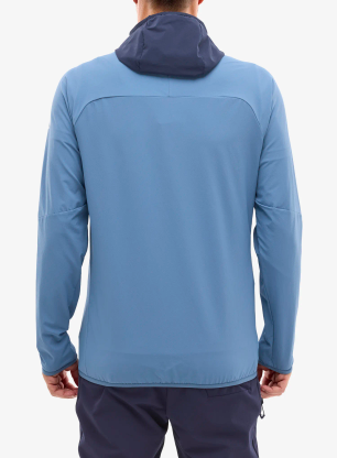 Softshellová bunda Millet Fusion Xcs Hoodie - coronet blue/saphir