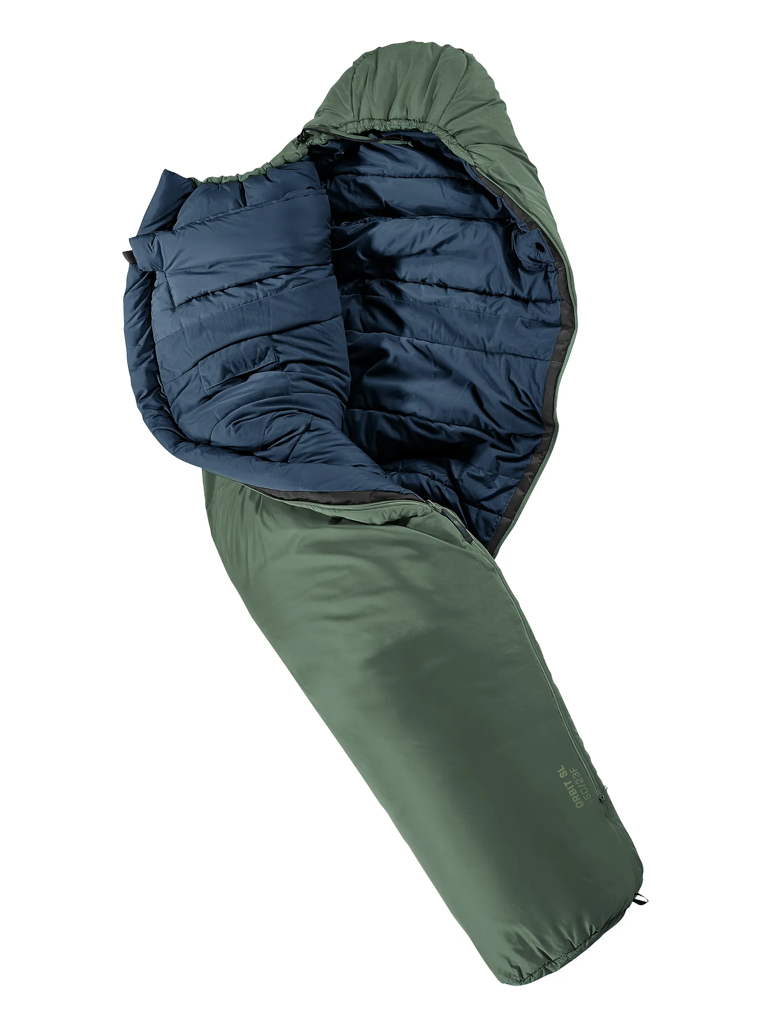 Dámsky spací vak Deuter Orbit -5 SL (175 cm) - ivy/ink