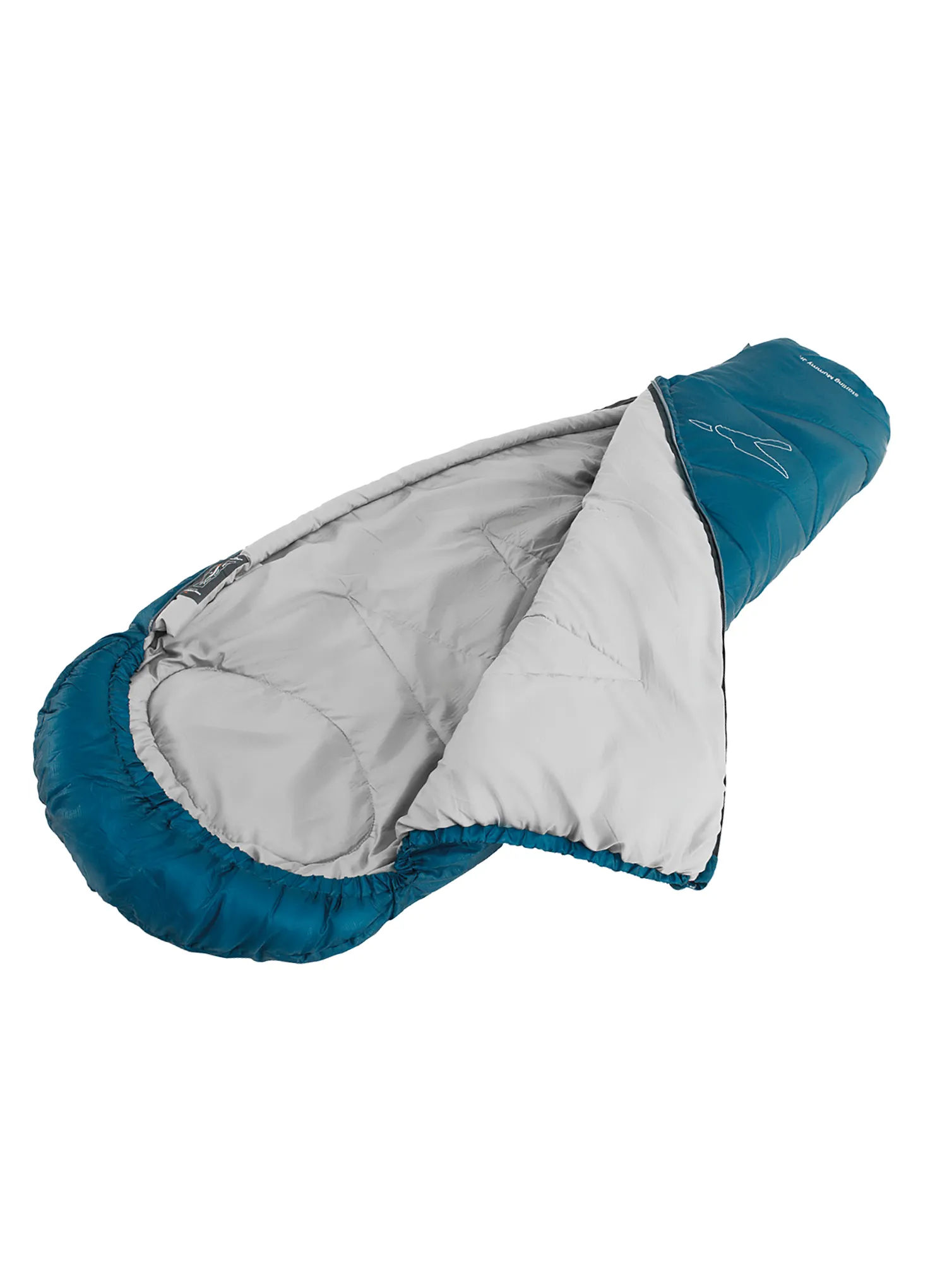 Spací vak pre dieťa Easy Camp Starling Mummy Jr (150 cm) - blue