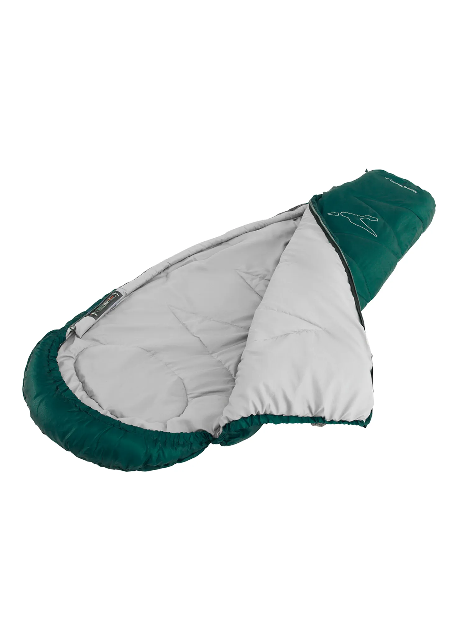 Spací vak pre dieťa Easy Camp Starling Mummy Jr (150 cm) - green