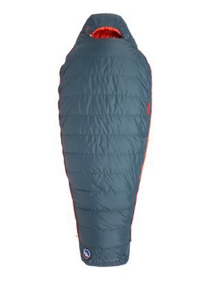 Páperový spacák Big Agnes Torchlight 20 (198 cm) Long Left - slate/orange