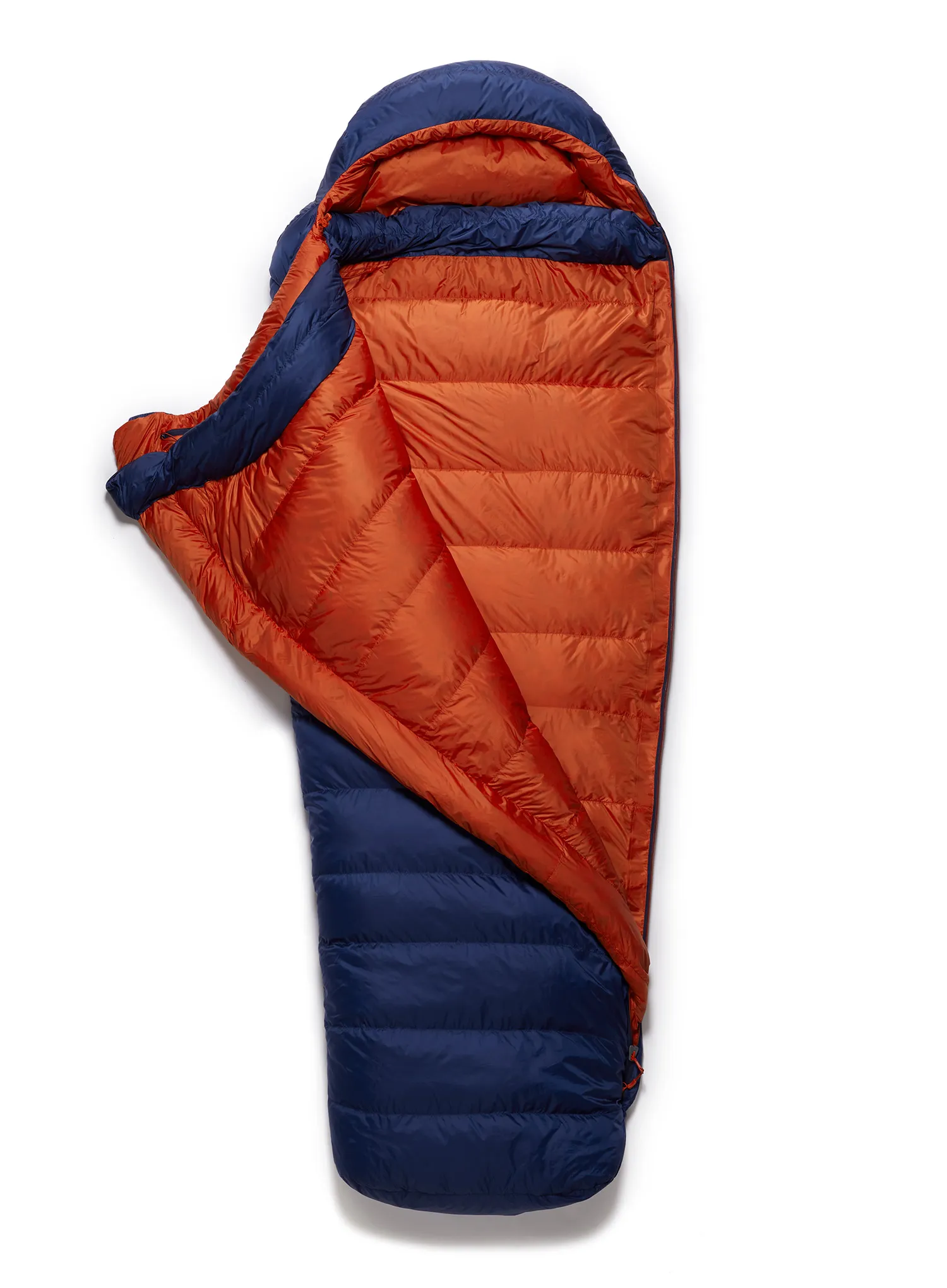 Páperový spací vak dámsky Rab Ascent 700 (170 cm) - nightfall blue