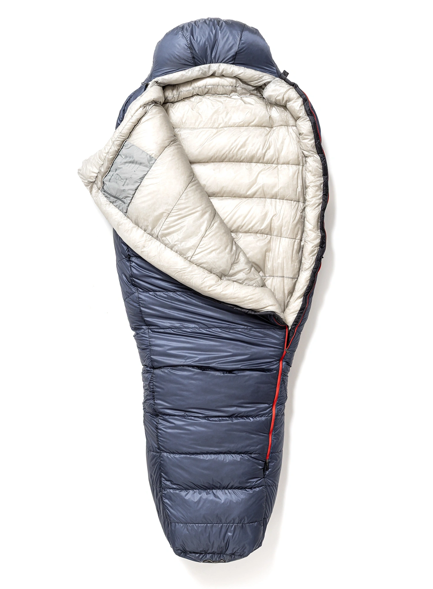 Páperový spacák Małachowski Ultralight 900 XL (200 cm) - cobalt