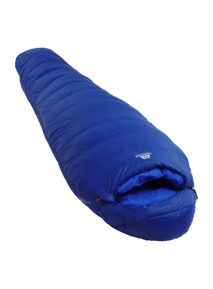 Páperový spacák Mountain Equipment Olympus 450 Long (197 cm) - admiral blue