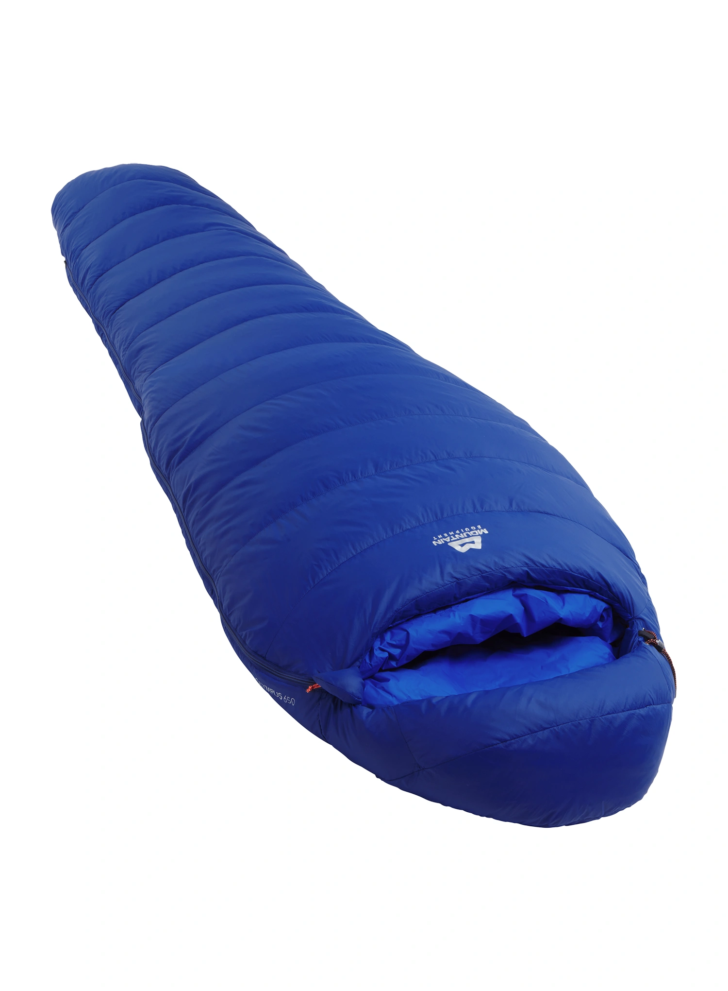 Páperový spacák Mountain Equipment Olympus 650 Long (197 cm) - admiral blue