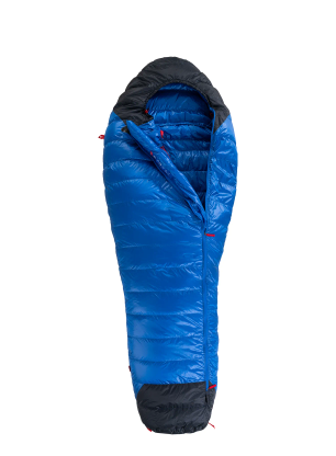 Páperový spacák Pajak Core 350 Sleeping Bag Duck Short (165 cm) - blue