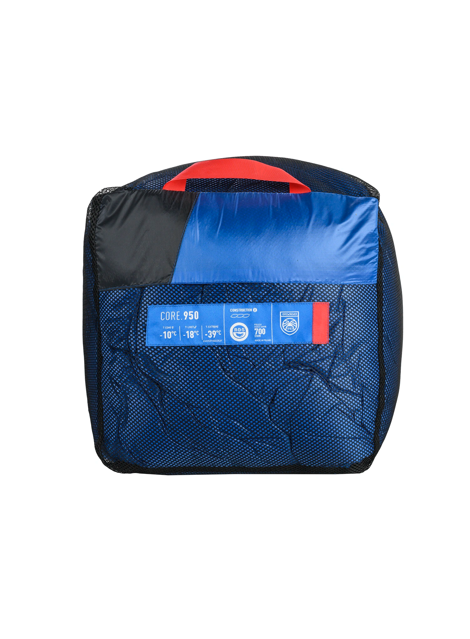 Páperový spacák Pajak Core 950 Sleeping Bag Duck (180 cm) - blue