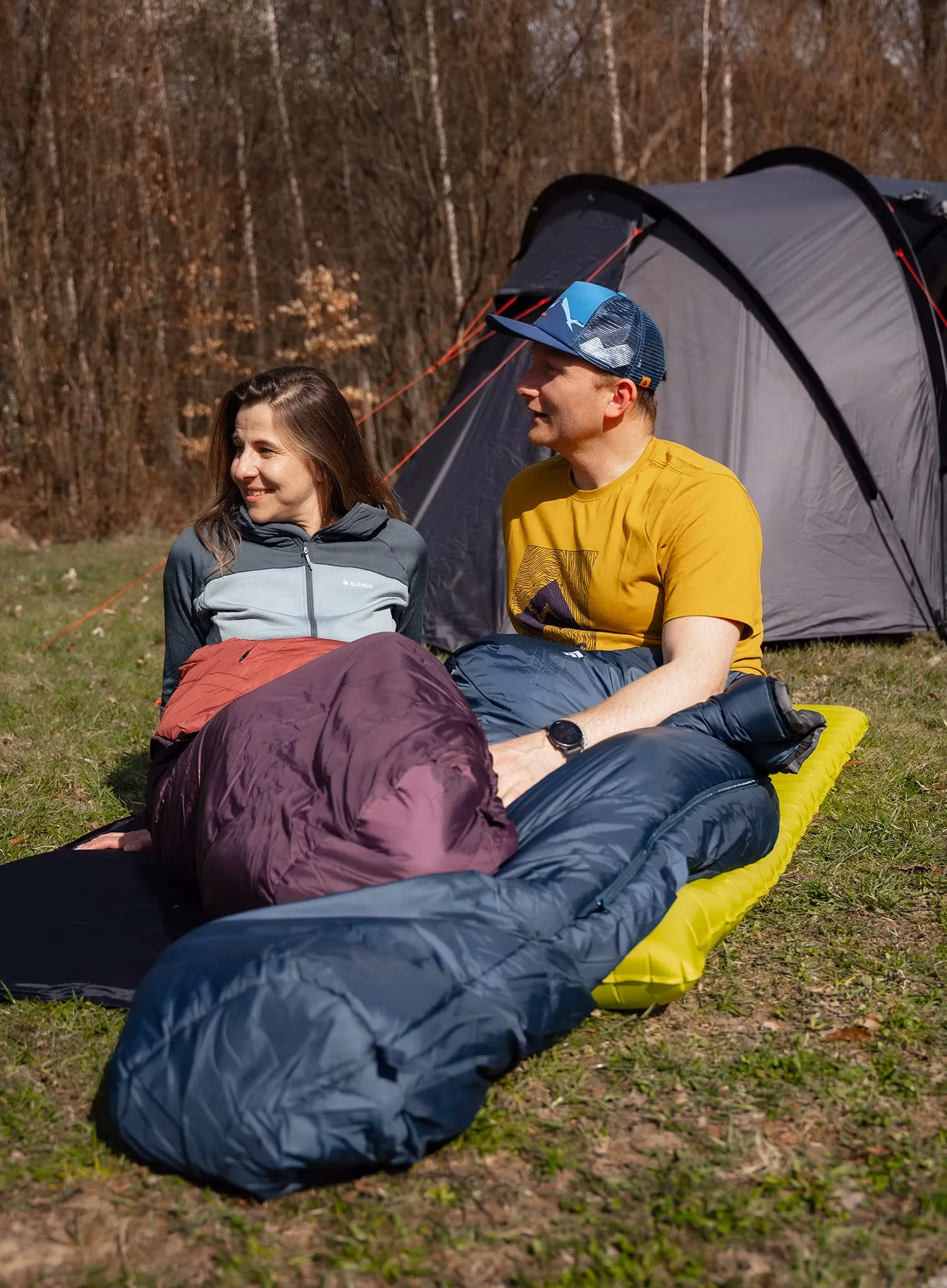 Spacák Alpinus Fiber Pro 1500 - navy
