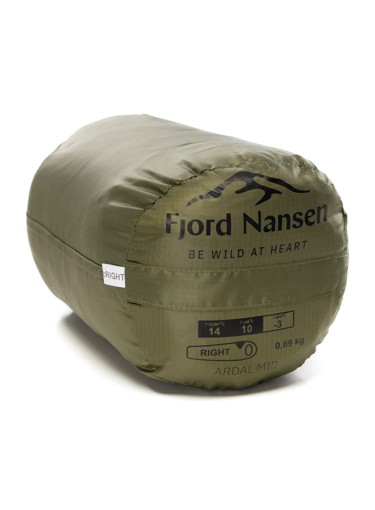 Spacák Fjord Nansen Ardal Mid SBS (178 cm) - olive drab