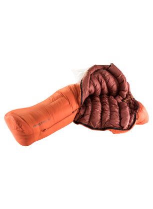 Páperový spací vak dámsky Deuter Astro Pro 1000 SL (175 cm) - paprika/redwood