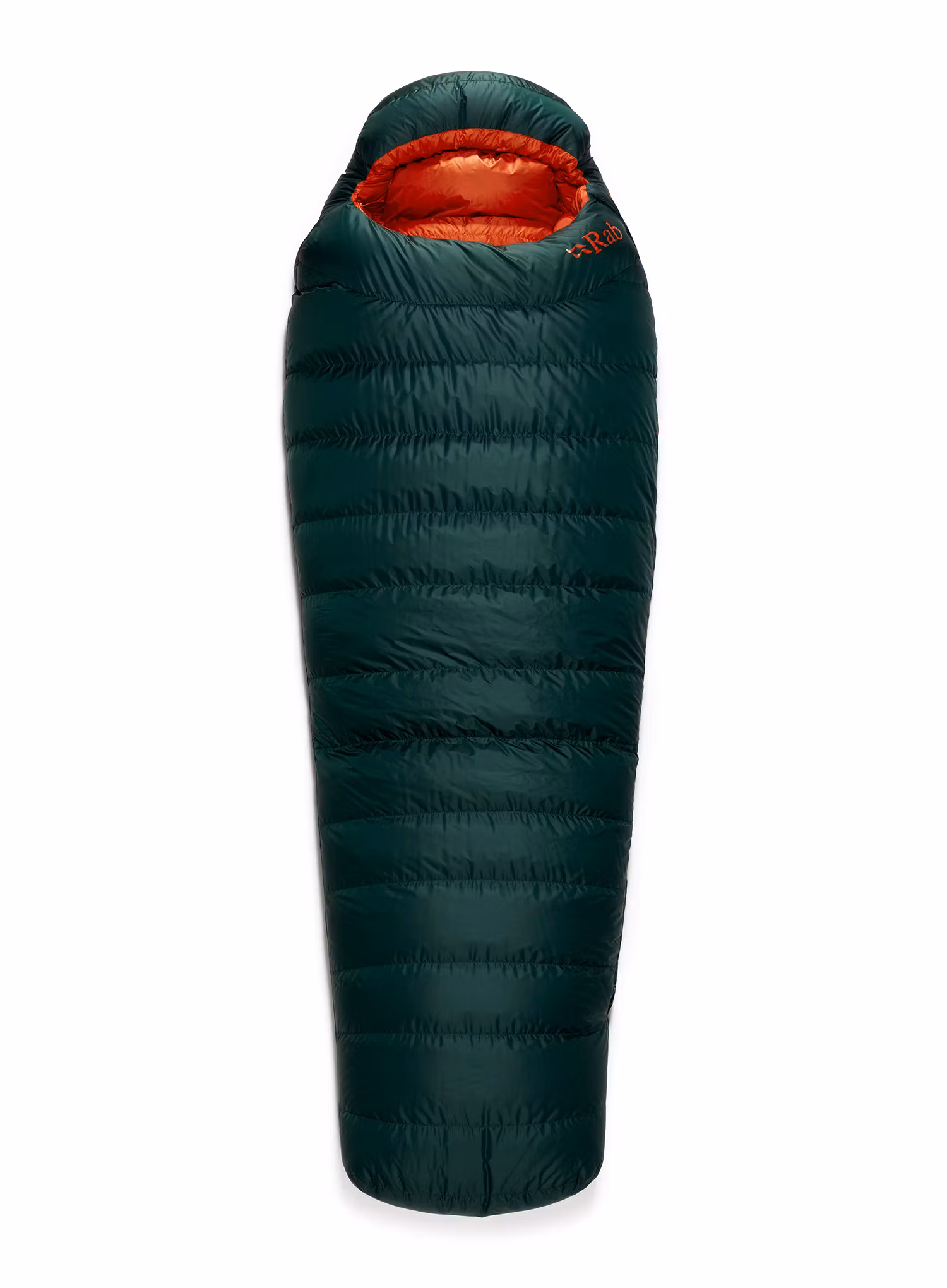 Páperový spacák Rab Ascent 1100 (185 cm) - pine