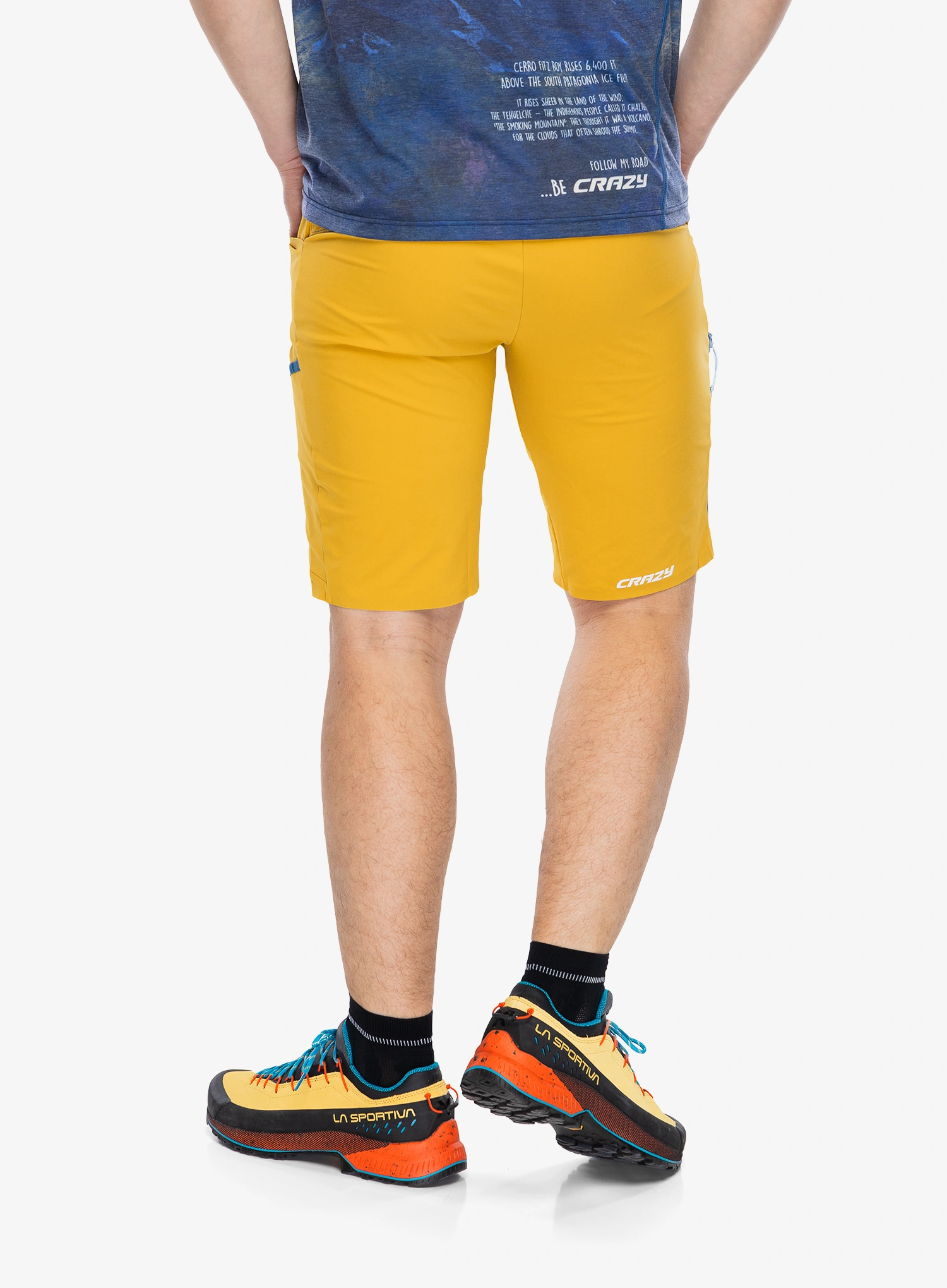 Kraťasy Crazy Short Traverse  - sulfur/black