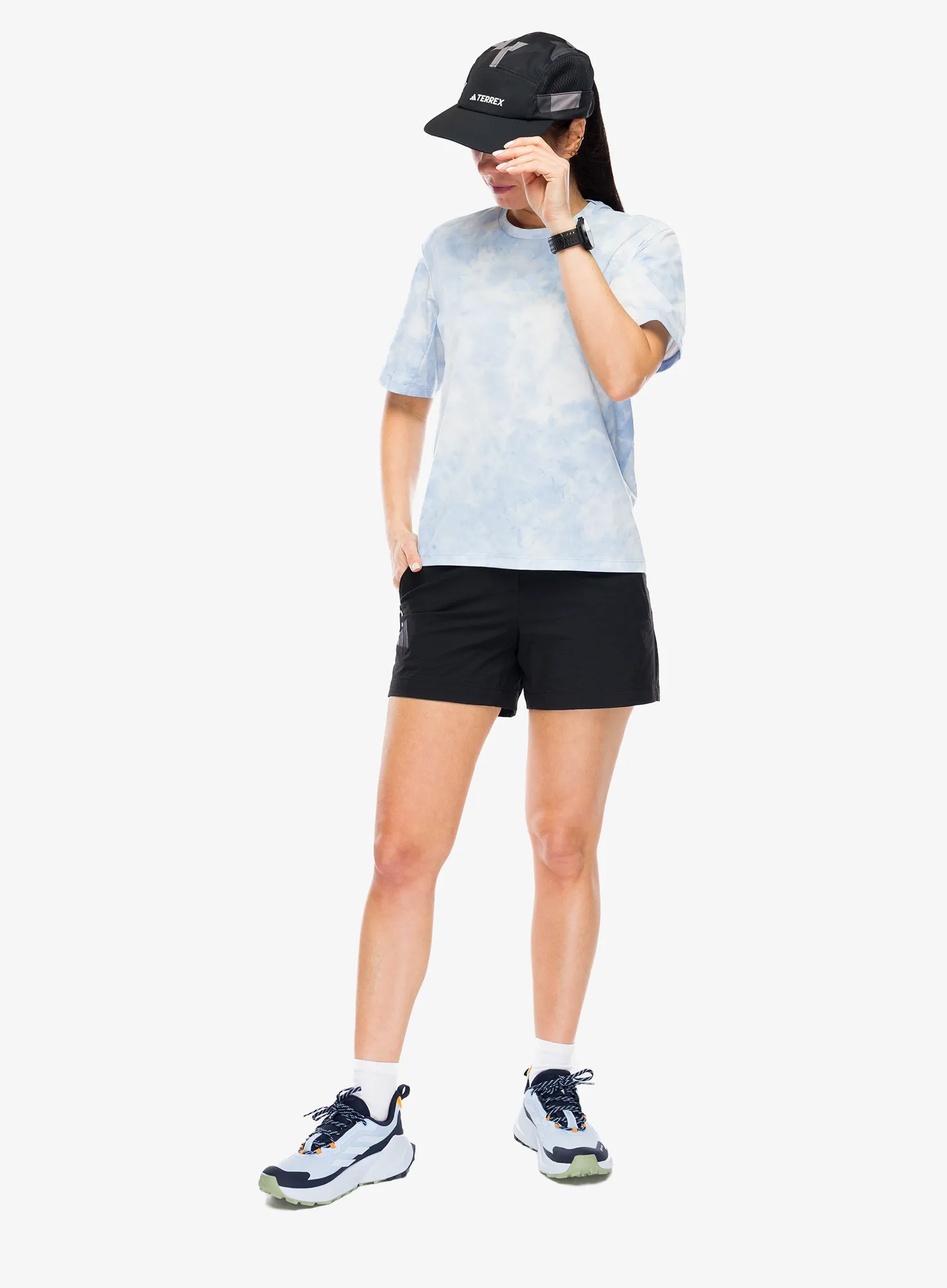 Kraťasy dámske adidas TERREX Xperior Clima 365 Mid Shorts - black