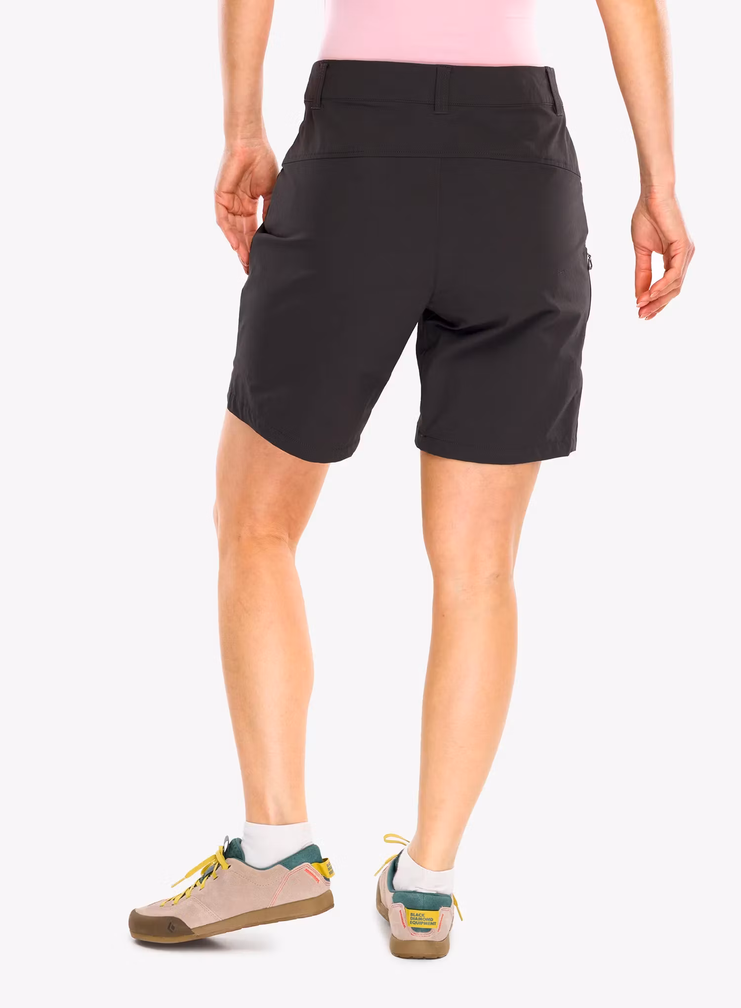 Kraťasy dámske Helly Hansen W Brona Softshell Shorts - ebony