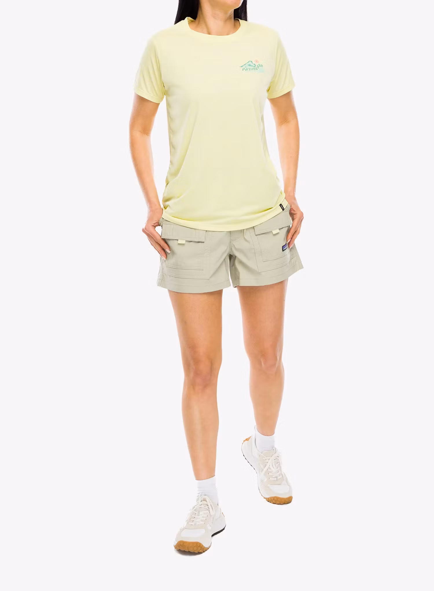 Kraťasy dámske Patagonia Outdoor Everyday Shorts - weathered stone