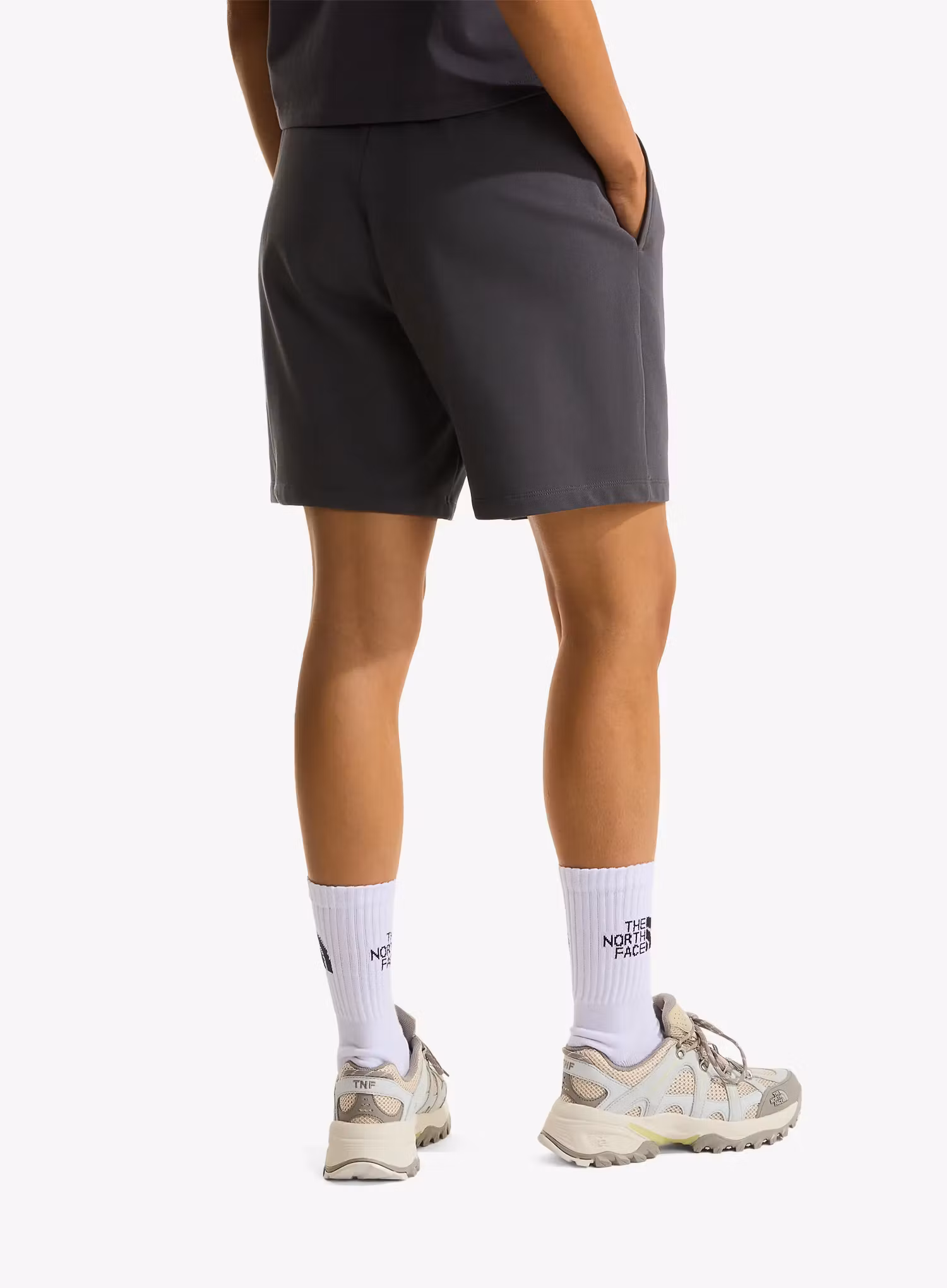Kraťasy dámske The North Face Essential Light Relaxed Shorts - anthracite grey