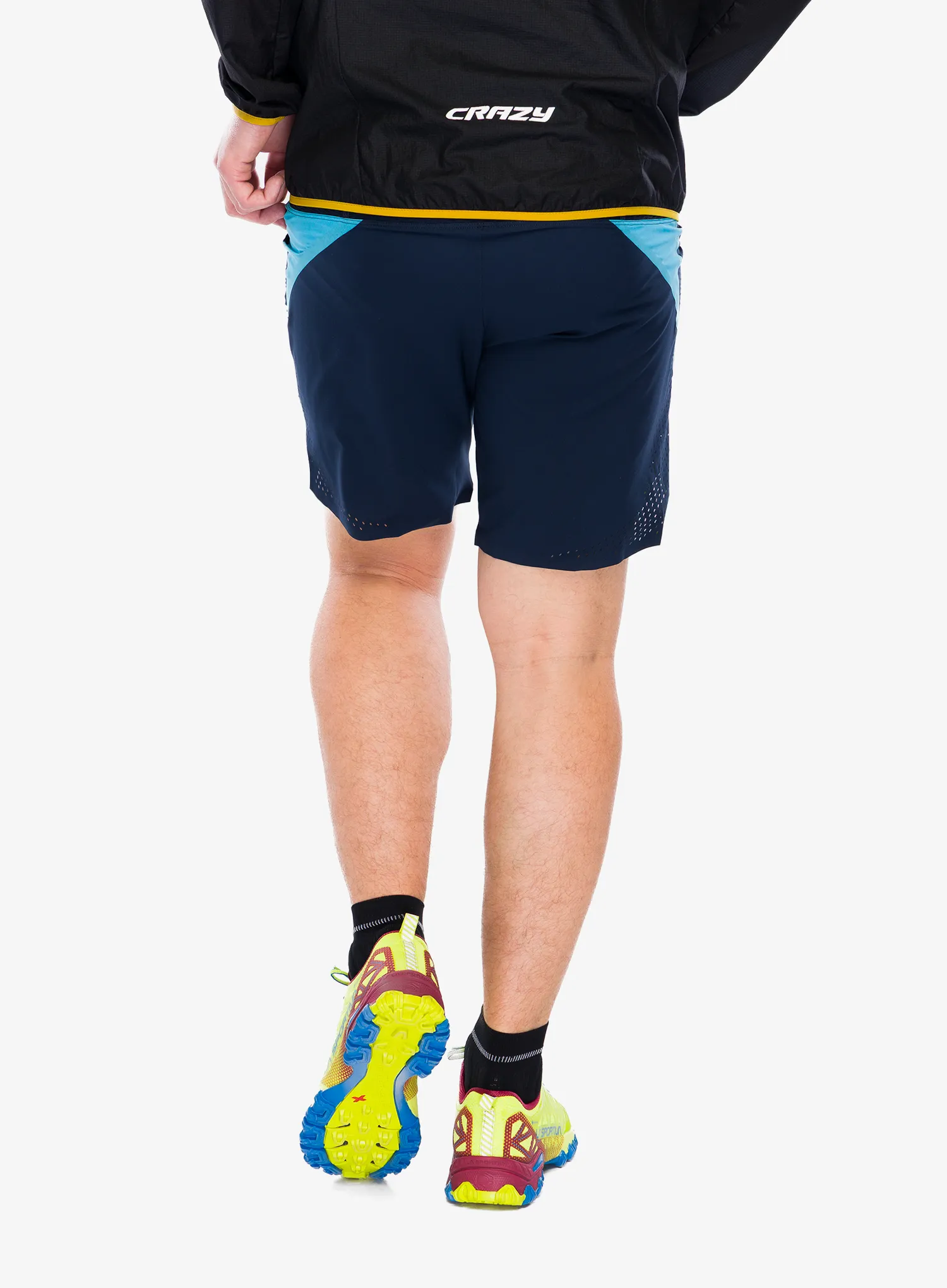Bežecké kraťasy Crazy Short Flash - print bluette scottish