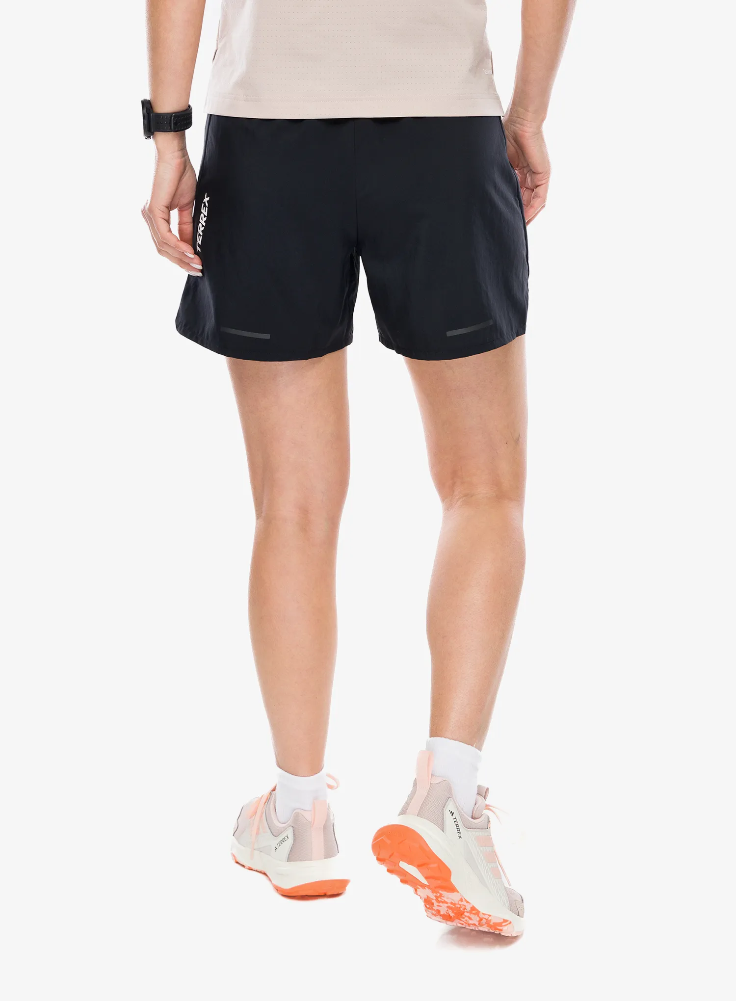 Bežecké kraťasy dámske adidas TERREX Xperior Clima365 Shorts - black