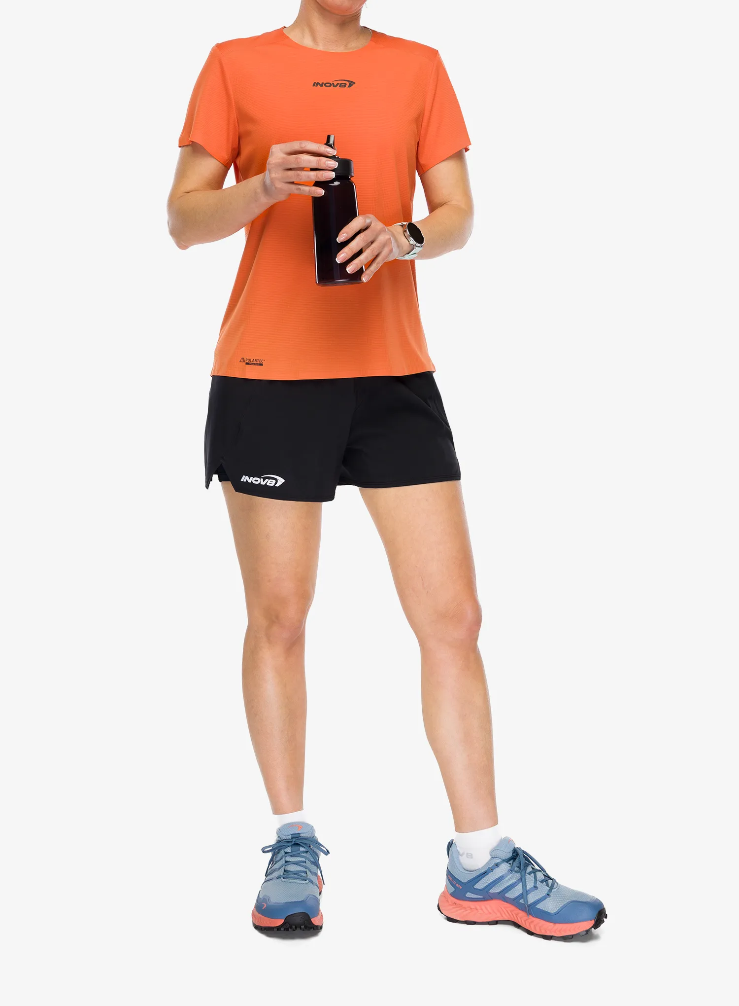 Bežecké kraťasy dámske Inov-8 Airlite 2in1 Short - black