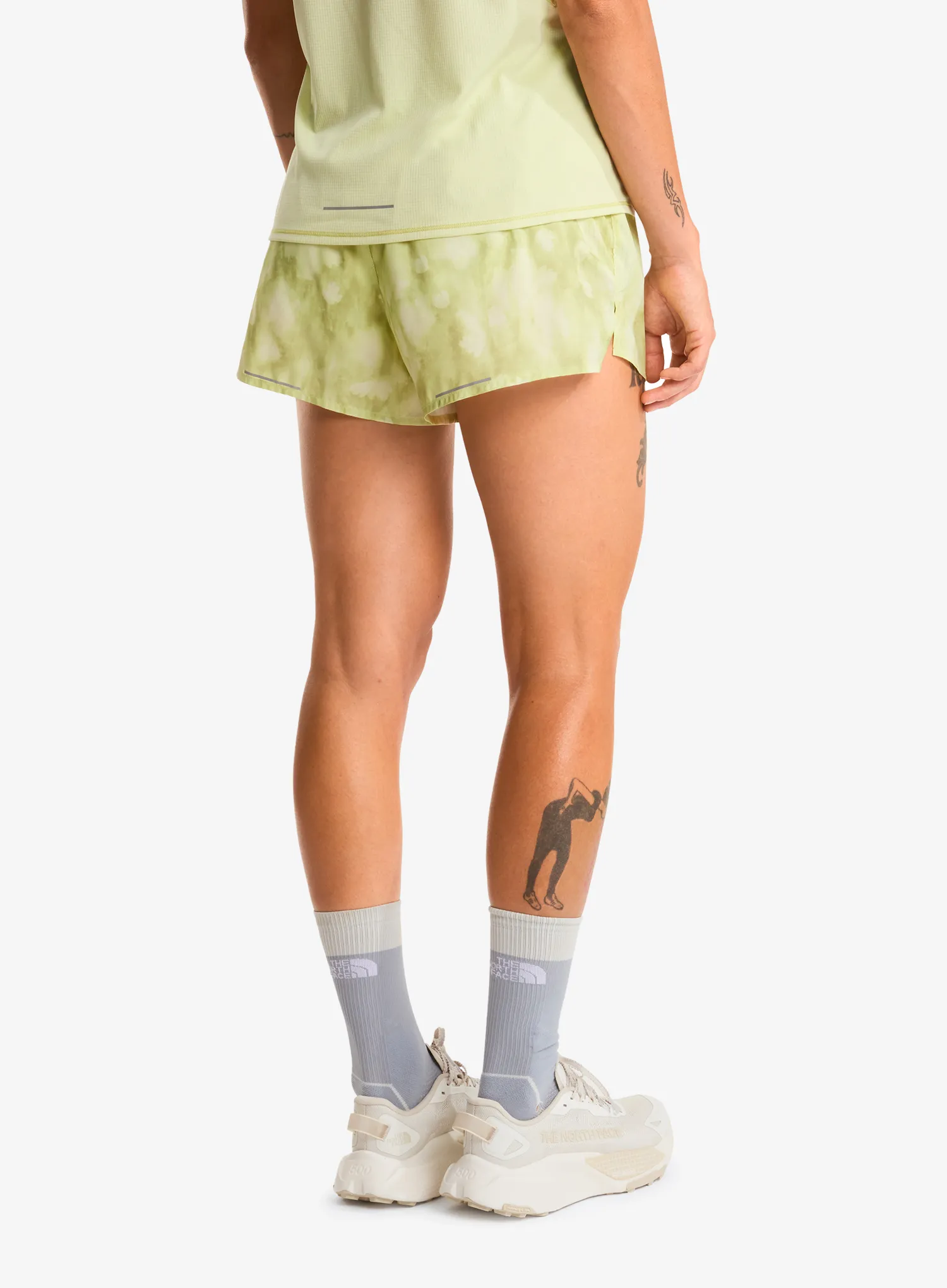 Bežecké kraťasy dámske The North Face Sunriser Short 3in - lemon mist
