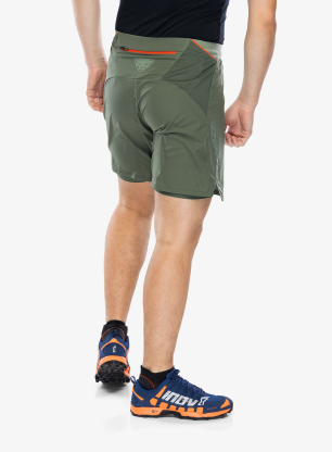 Bežecké kraťasy Dynafit Alpine Pro 2/1 Shorts - thyme