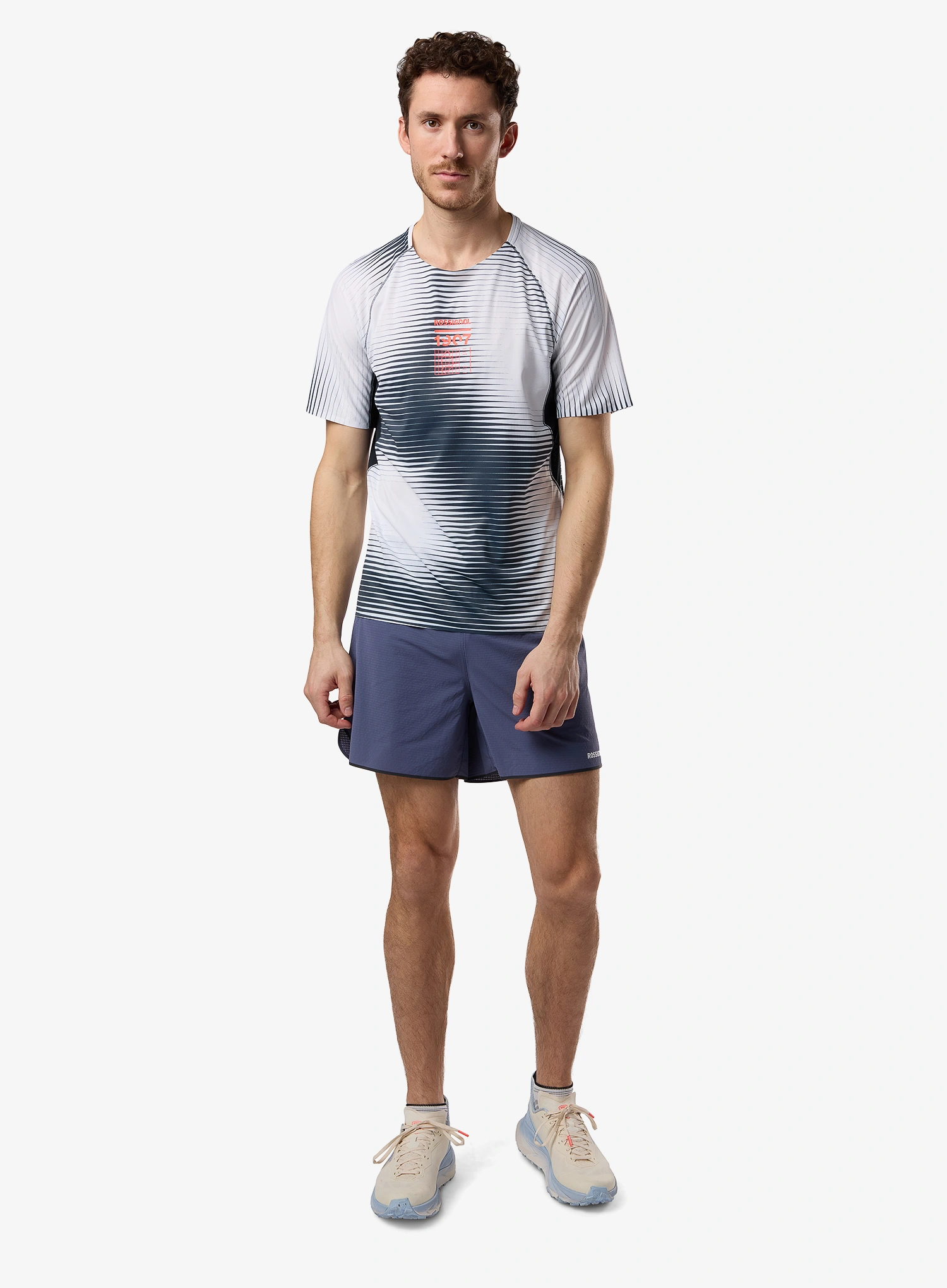 Bežecké kraťasy Rossignol Sapa 2in1 Short 7in - true night blue 