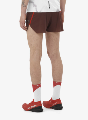 Bežecké kraťasy Salomon S/Lab Speed Spl 3 Shorts - decadent chocolate