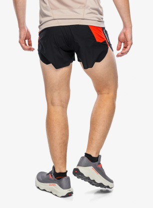 Bežecké kraťasy Salomon S/Lab Speed Spl 3 Shorts - deep black/fire