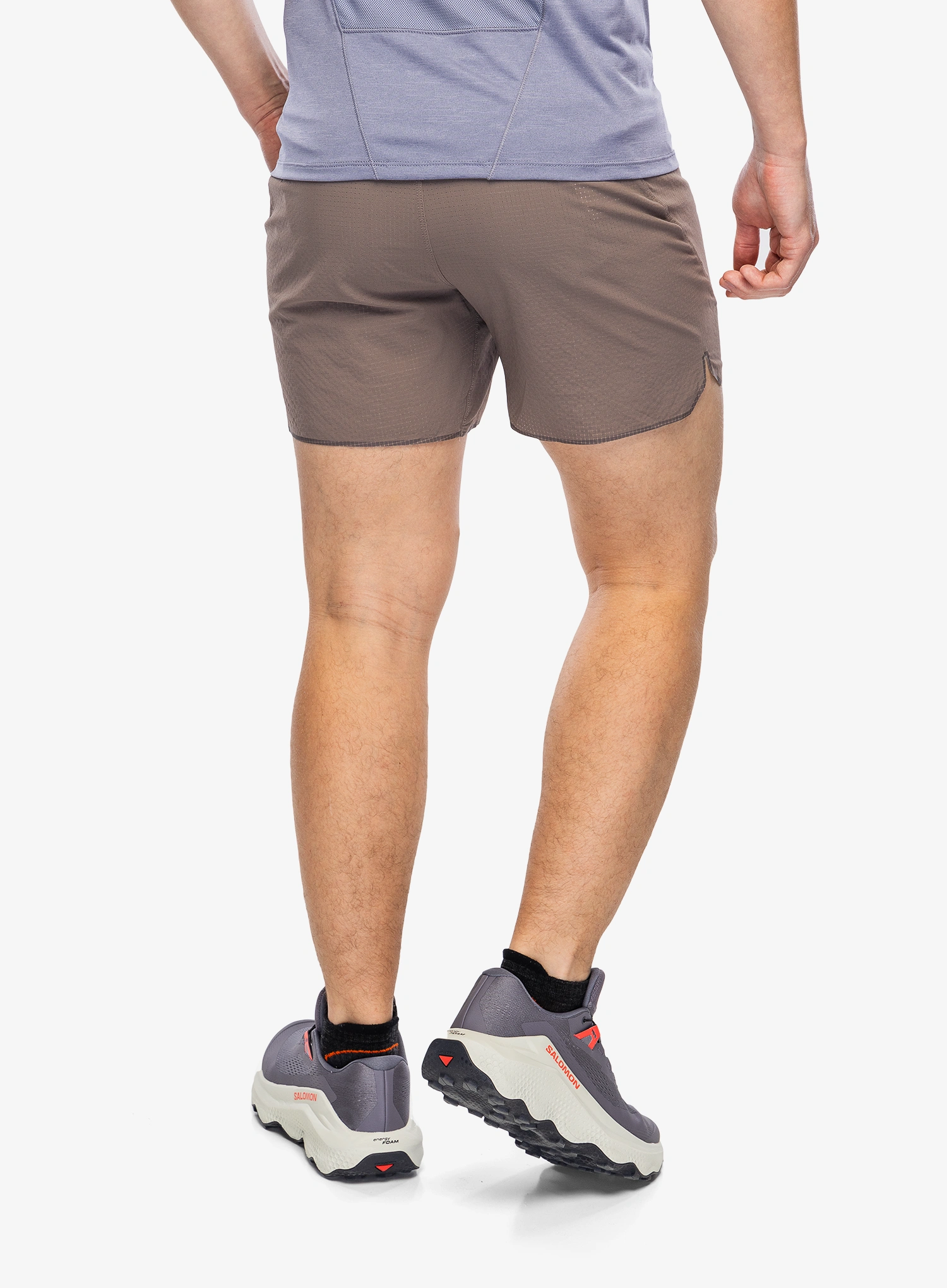 Bežecké kraťasy Salomon Sense Aero 5 Shorts - iron
