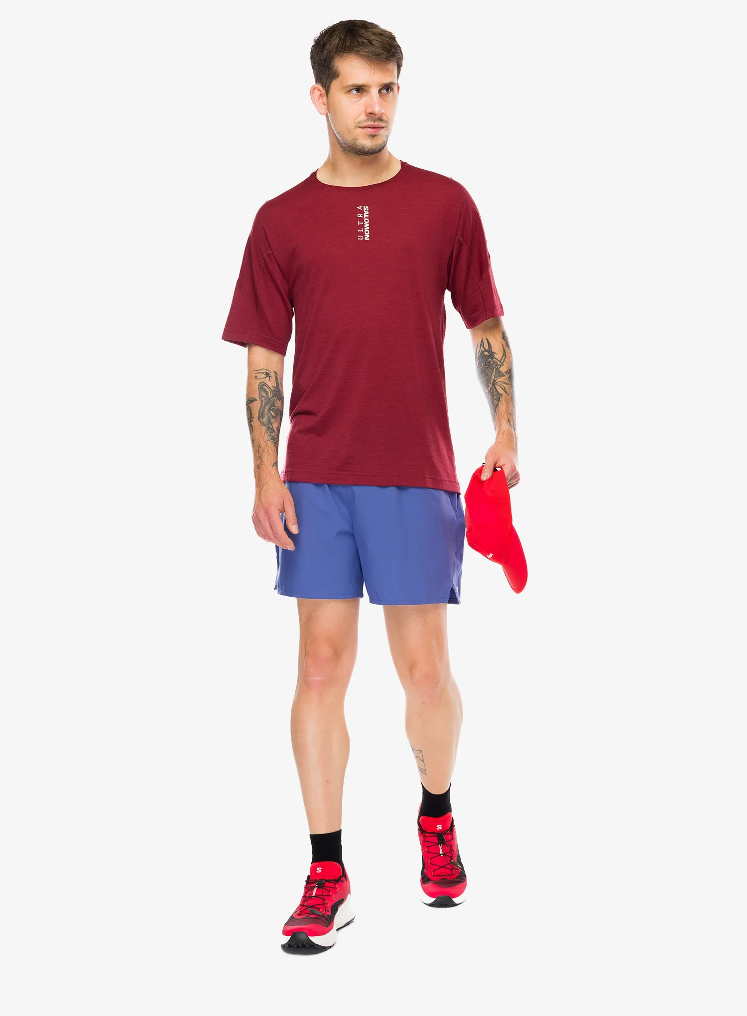 Bežecké kraťasy Salomon Shkout Core Shorts 5 - marlin