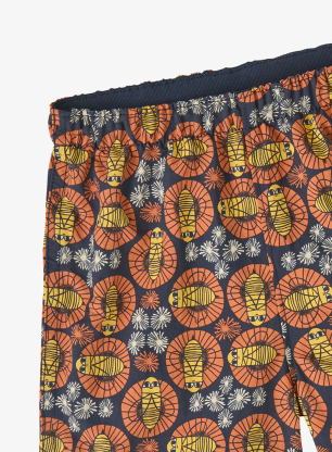 Detské šortky Patagonia Baby Baggies Shorts - bee you/new navy